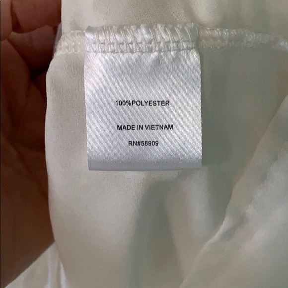 Retro Threads Medium White Blouse - Picture 6 of 9